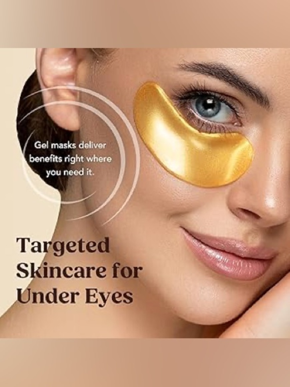 Demora 24k Gold Under Eye Patches, 2 Boxes, 30 Pair